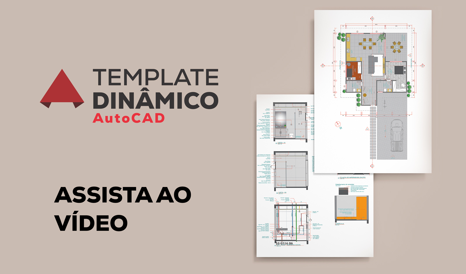 Blocos CAD/Dwg arquitetura para AutoCAD - Download